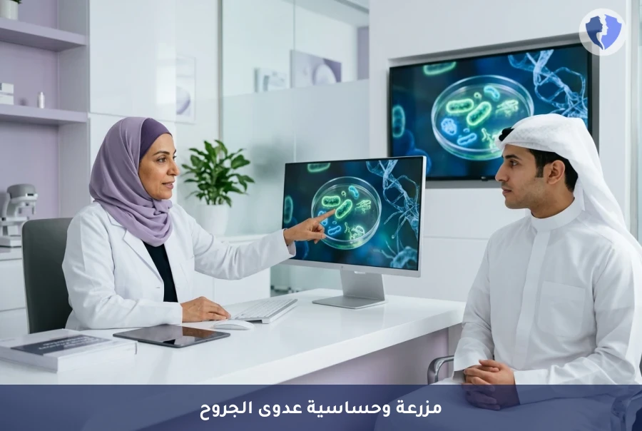 مسحة ومزرعة وحساسية الجروح - فحص ومزرعة مسحة الجروح