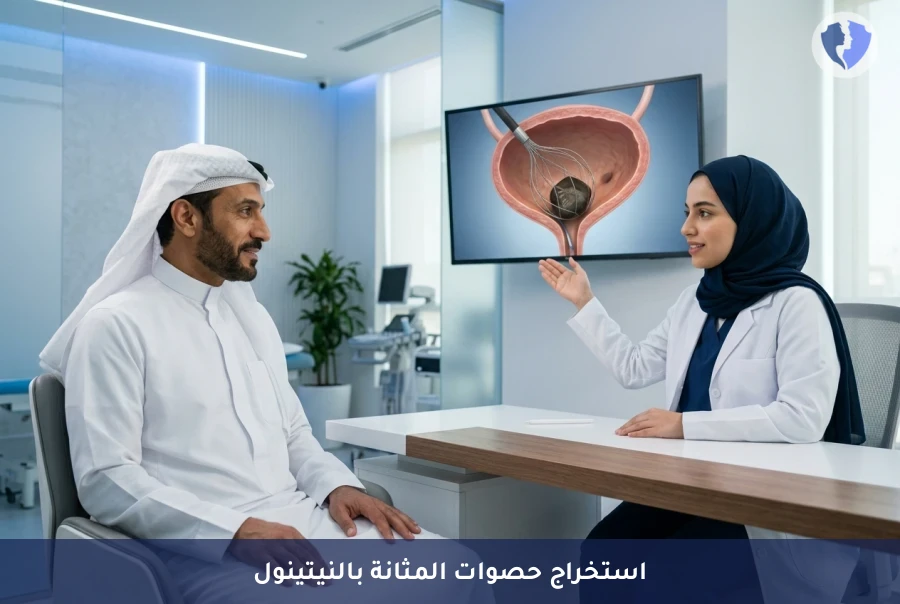 منظار استخراج حصوات المثانة بسلة النيتينول (Nitinol) - تخلص من حصوات المثانة بدقة