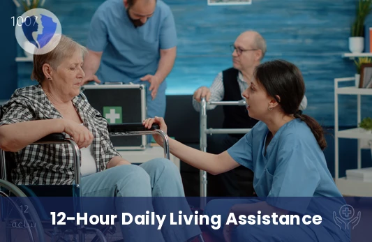 12-Hour Home Care Support - 12-Hour Home Care Assistant Stay