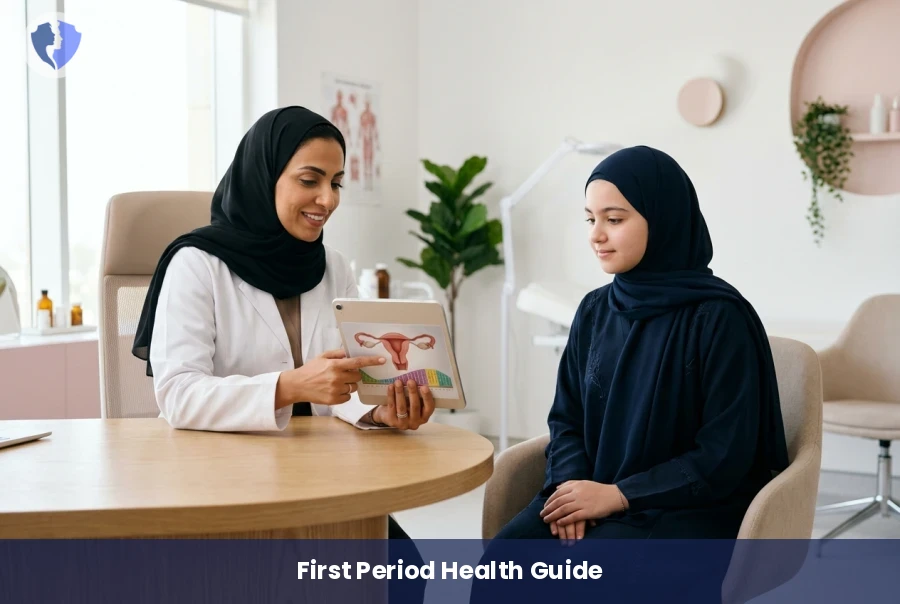 Empowering Girls: First Period Guide - Adolescent First Period (Menarche) Education Program