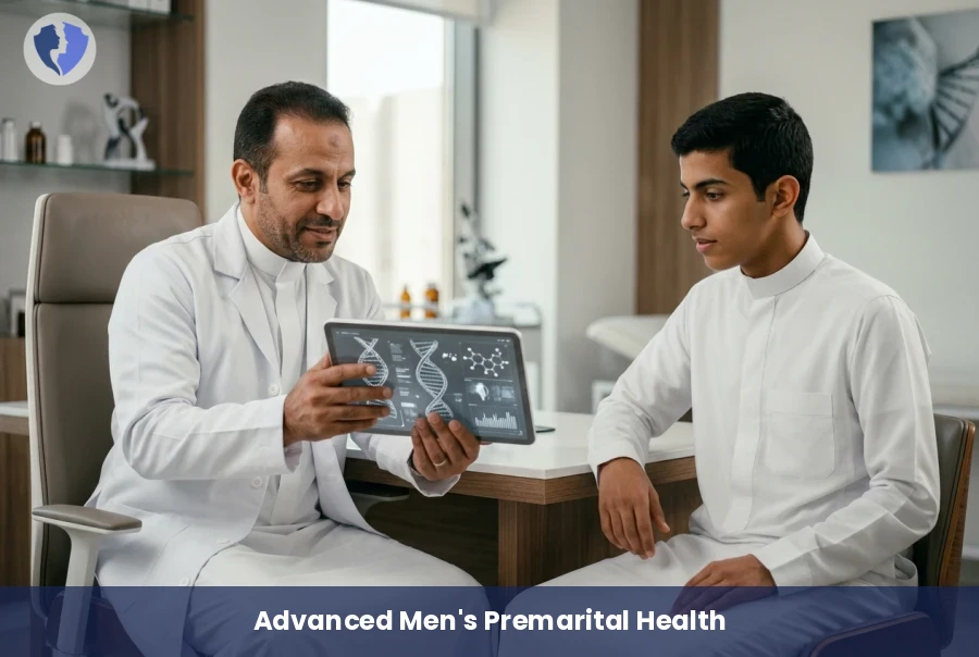 Step Towards a Healthy Marriage - Advanced Male Premarital Screening Package