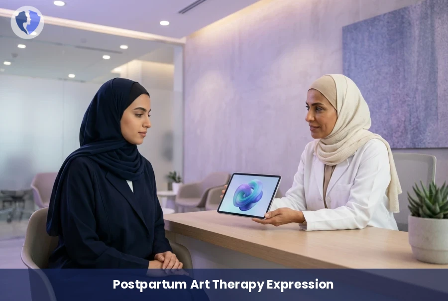 Express Postpartum Emotions Through Art - Art Therapy Session for Postpartum Emotional Expression