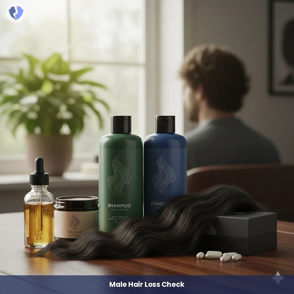 Basic Male Hair Loss Checkup - Basic Male Hair Loss Diagnosis Package