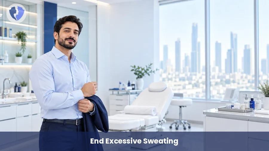 Confidence Without Sweat for Men | Botox Injections for Male Hyperhidrosis Treatment