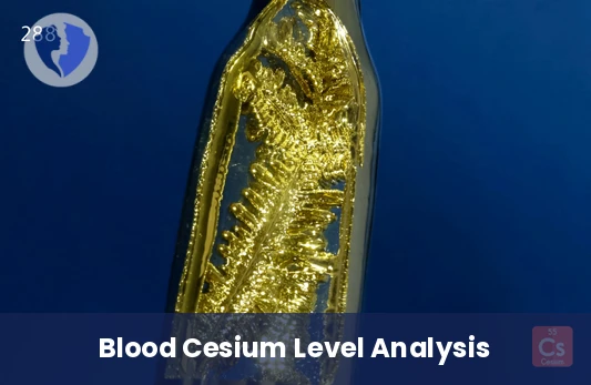 Cesium Level Analysis - Cesium (Cs) Level Test
