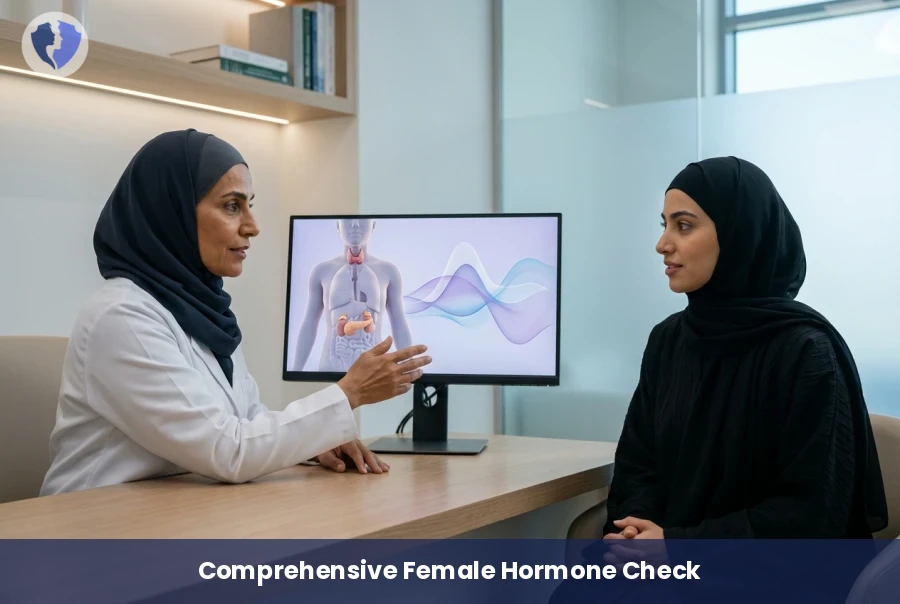 Master Your Hormonal Balance Today - Comprehensive Female Hormonal Wellness Profile (FSH, LH, E2, PRG, AMH)