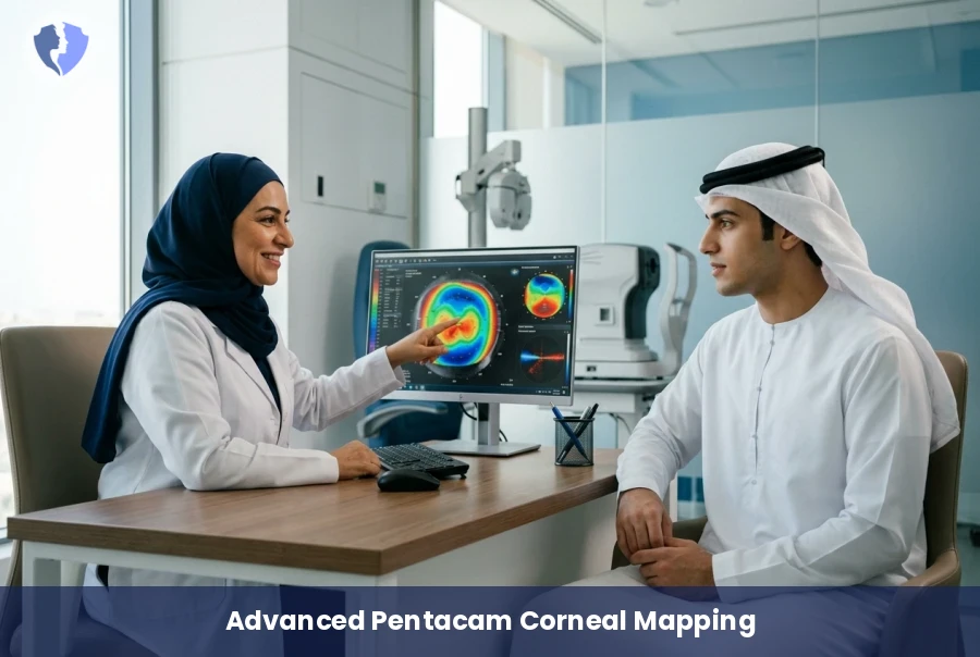 Precision Mapping for Your Cornea - Corneal Topography and Tomography (Pentacam)