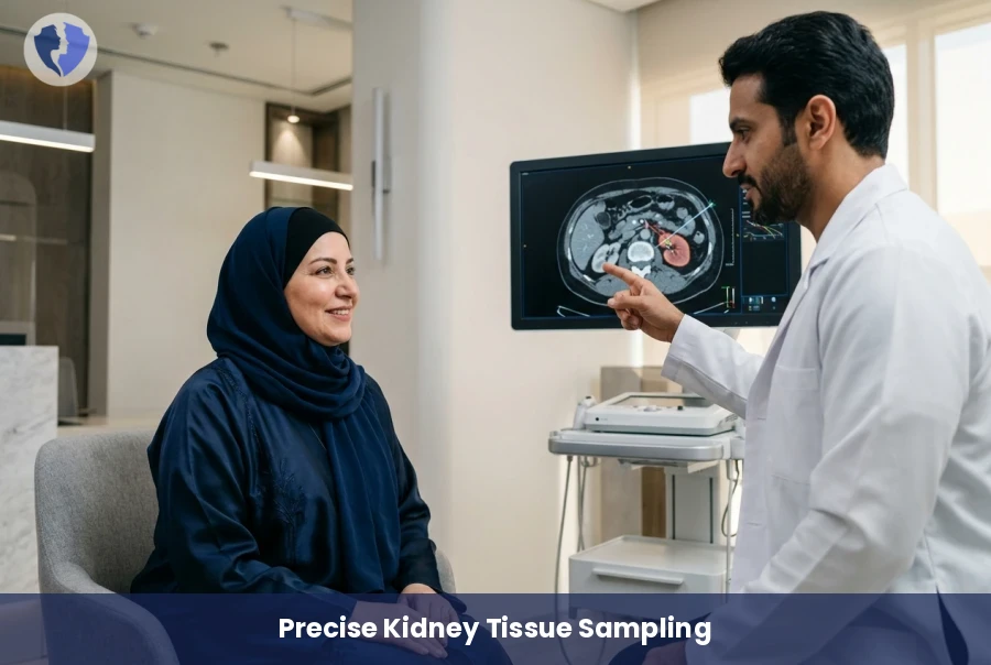 Precise CT-Guided Kidney Biopsy