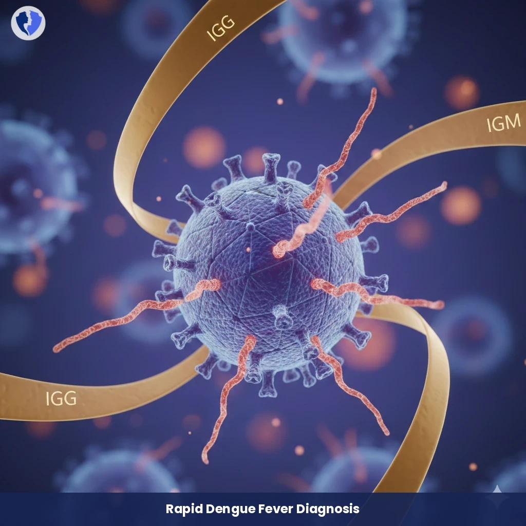 Dengue Fever Diagnosis Test - Dengue Virus Antibodies (IgG & IgM) Test