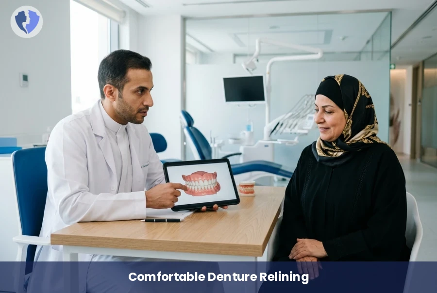 Restore Comfort with Denture Relining - Denture Relining (Hard or Soft)