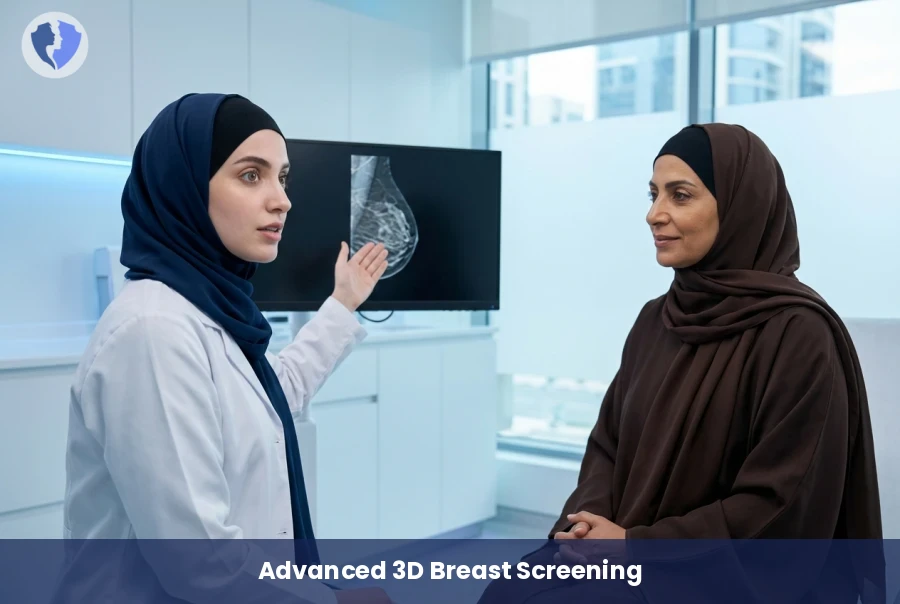 Advanced 3D Breast Screening - Digital Breast Tomosynthesis (3D Mammography)