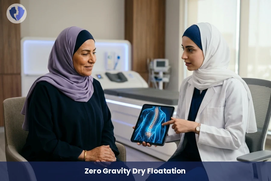 Experience Deep Relaxation with Dry Floatation - Dry Floatation Therapy Session