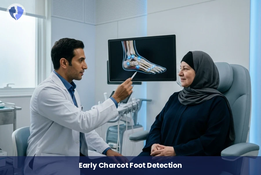 Protect Your Feet From Diabetes - Early Clinical Detection of Charcot Neuroarthropathy