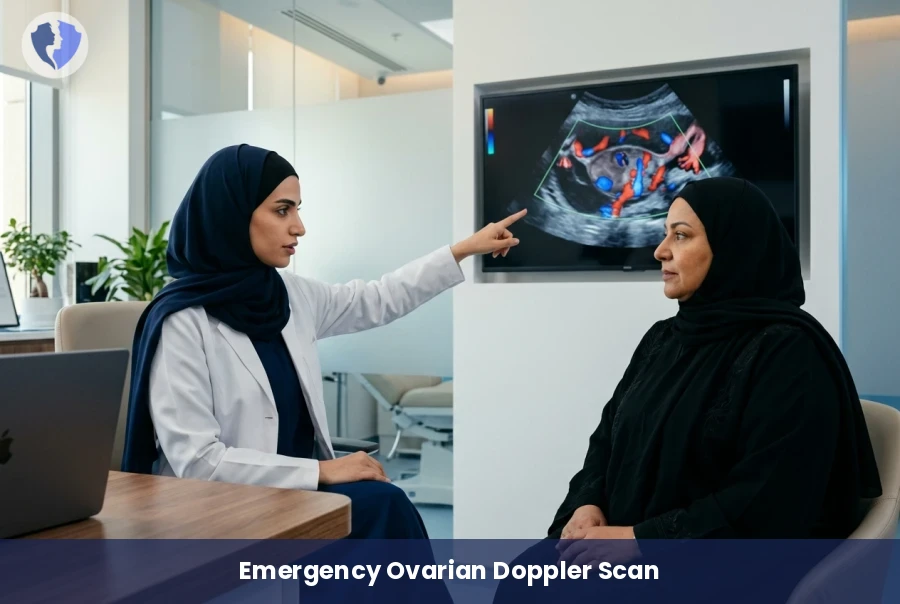 Urgent Care for Ovarian Torsion - Emergency Color Doppler for Ovarian Torsion