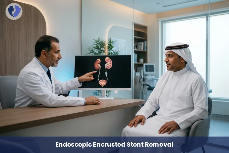 Expert Encrusted Stent Removal - Endoscopic Management of Encrusted Ureteral Stents