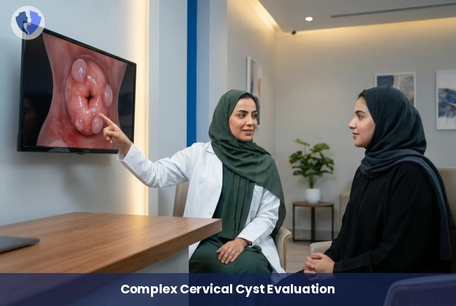 Expert Cervical Health Evaluation - Evaluation of Complex Nabothian Cysts