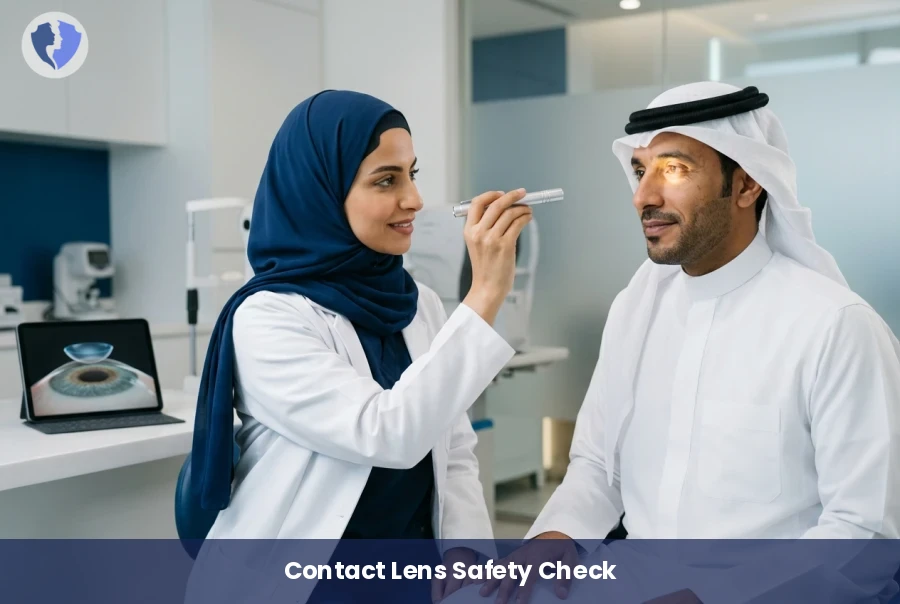 Protect Your Eyes While Wearing Lenses - Eye Safety and Contact Lens Fit Assessment