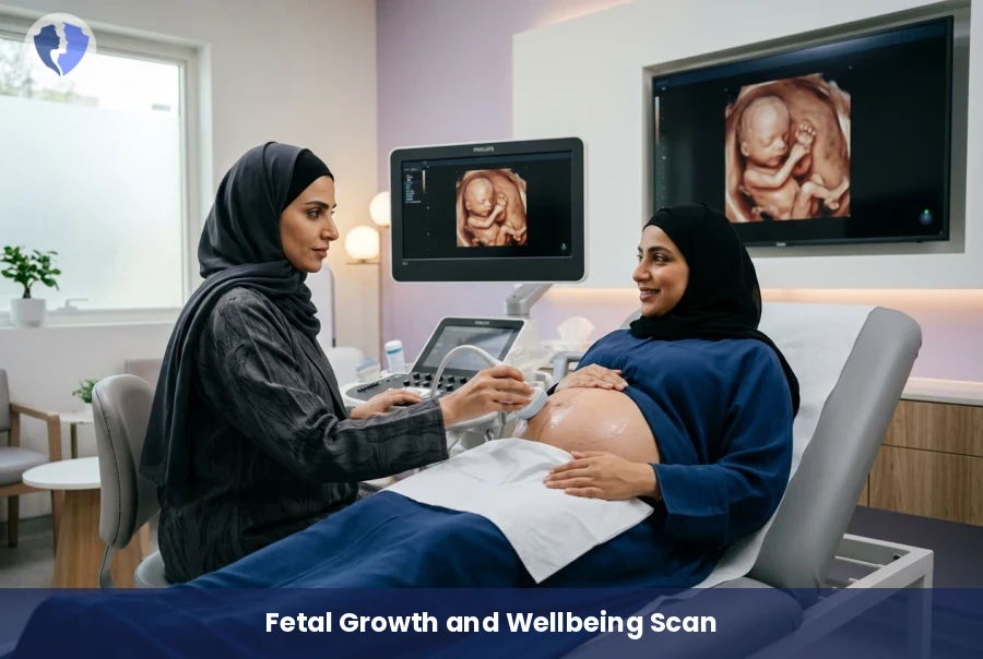 Ensure your baby's health with Fetal Growth and Wellbeing Scan - Fetal Growth and Wellbeing Ultrasound Scan