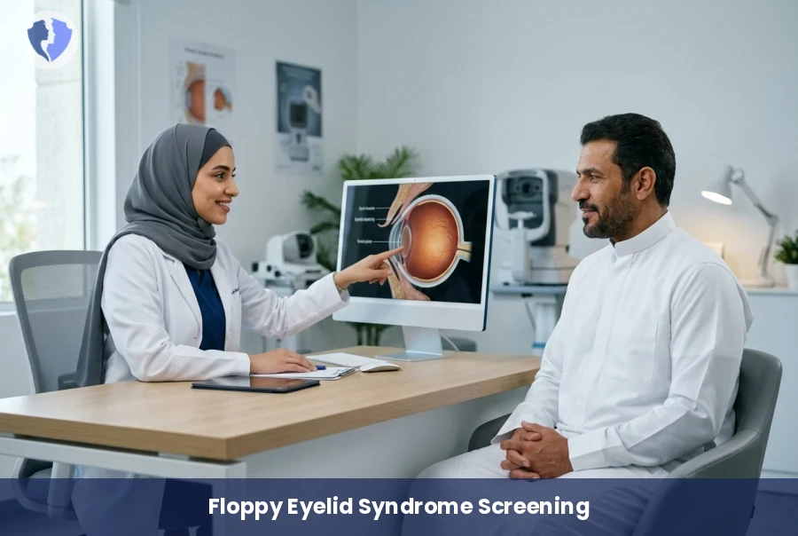 Comprehensive Floppy Eyelid Screening - Floppy Eyelid Syndrome (FES) Screening