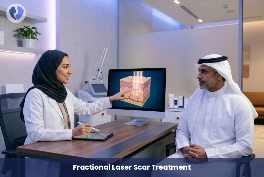 Flawless Skin Without Acne Scars - Fractional CO2 Laser Session for Acne Scars
