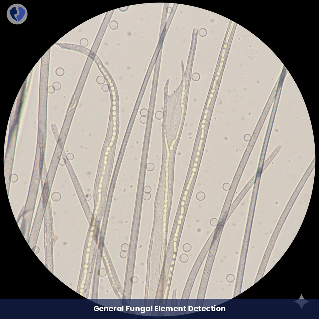 Rapid Fungal Detection Test - Fungal Detection by KOH Preparation (Miscellaneous Samples)