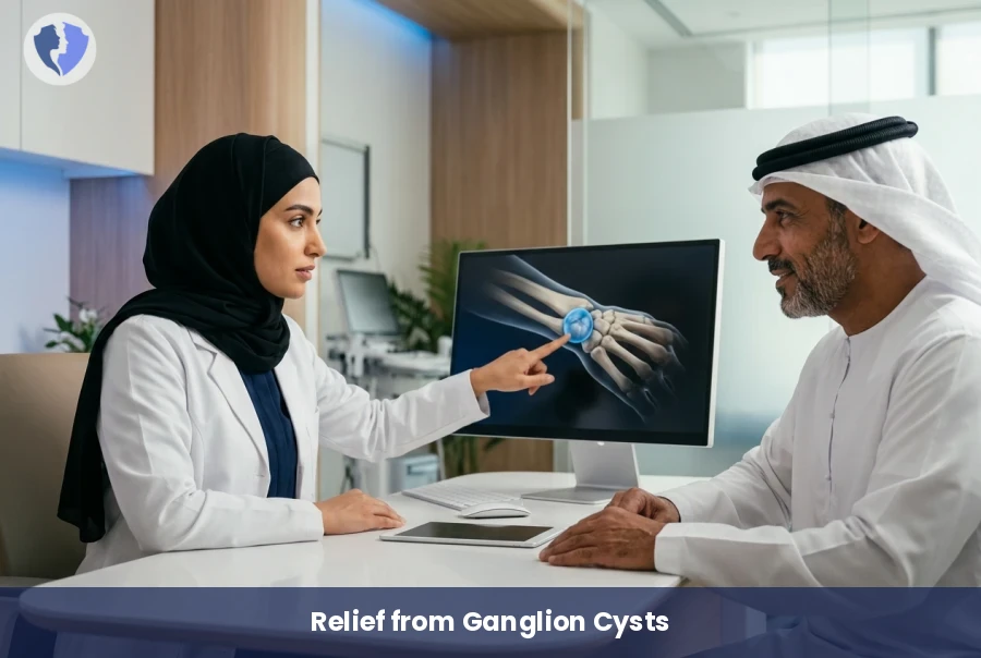 Relief from Ganglion Cyst Pain - Ganglion Cyst Aspiration