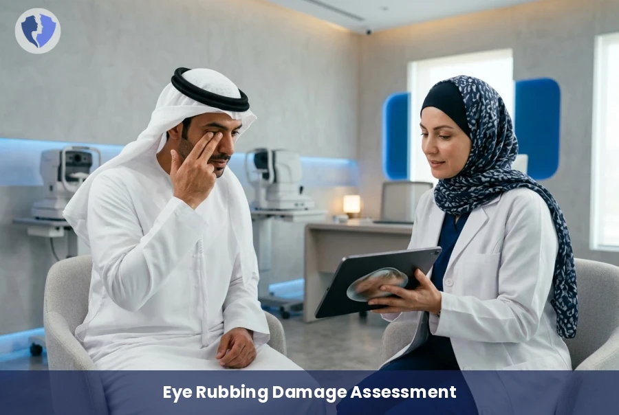 Protect Your Vision from Rubbing - Habitual Eye Rubbing Impact Assessment