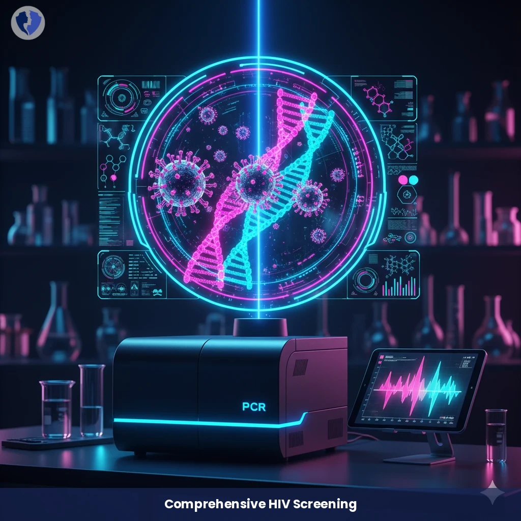 HIV Early Detection PCR Test - HIV-1 and HIV-2 RNA Qualitative PCR Test