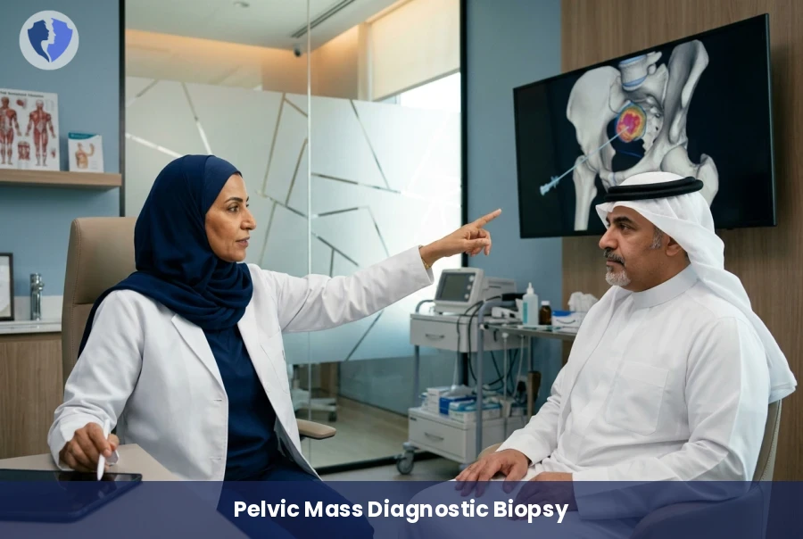 Precise Pelvic Mass Diagnosis - Image-Guided Biopsy of Pelvic Mass