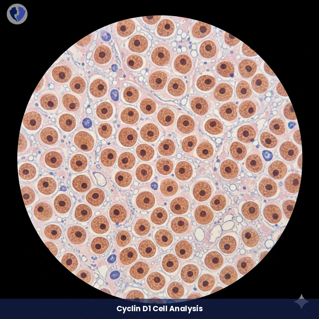 Cyclin D1 Lymphoma Analysis - Immunohistochemistry: Cyclin D1