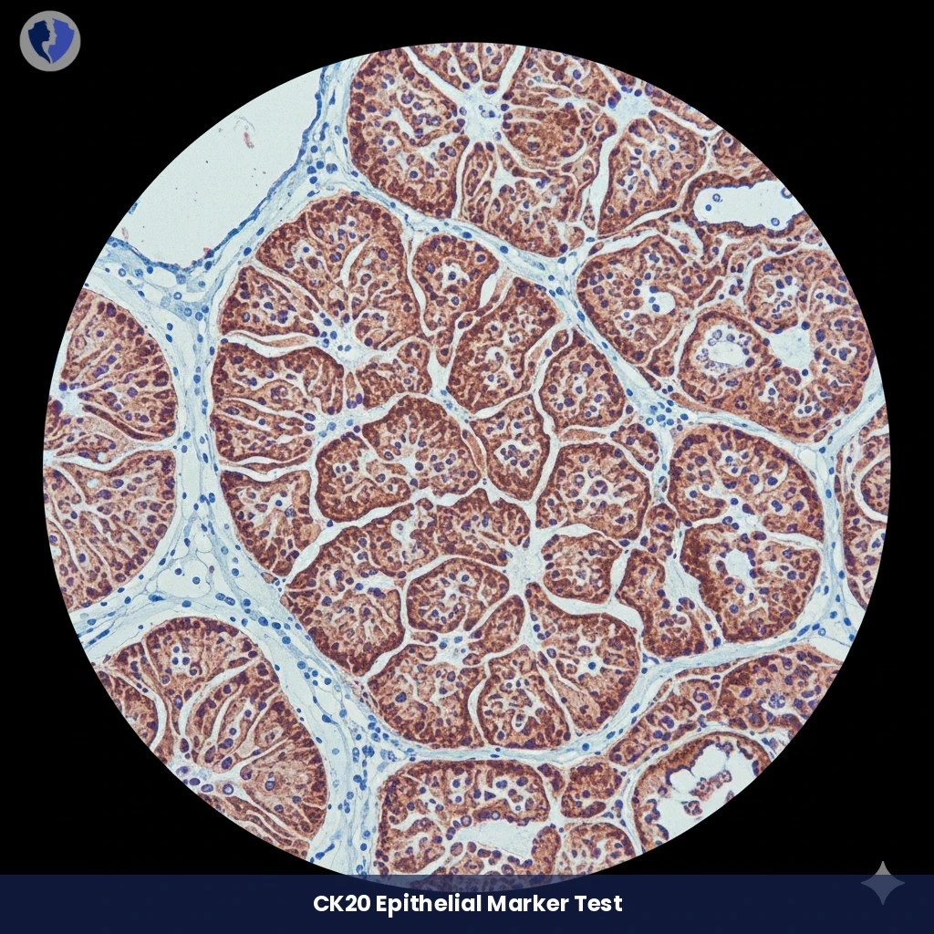 CK20 Gastrointestinal Marker Test - Immunohistochemistry: Cytokeratin 20 (CK20)