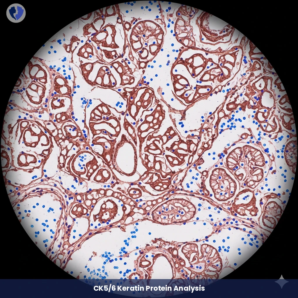 CK5/6 Squamous Cell Test - Immunohistochemistry: Cytokeratin 5/6 (CK5/6)