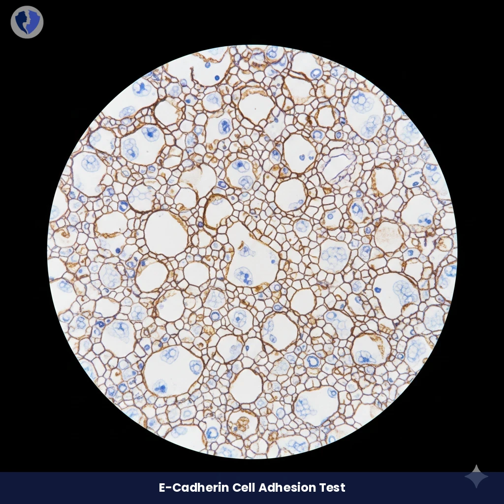 E-Cadherin Test for Tumor Spread - Immunohistochemistry: E-Cadherin