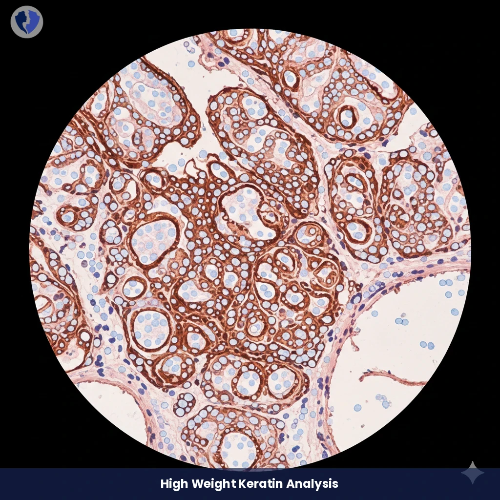 HMW CK Prostate Analysis - Immunohistochemistry: High Molecular Weight Cytokeratin (HMW CK)