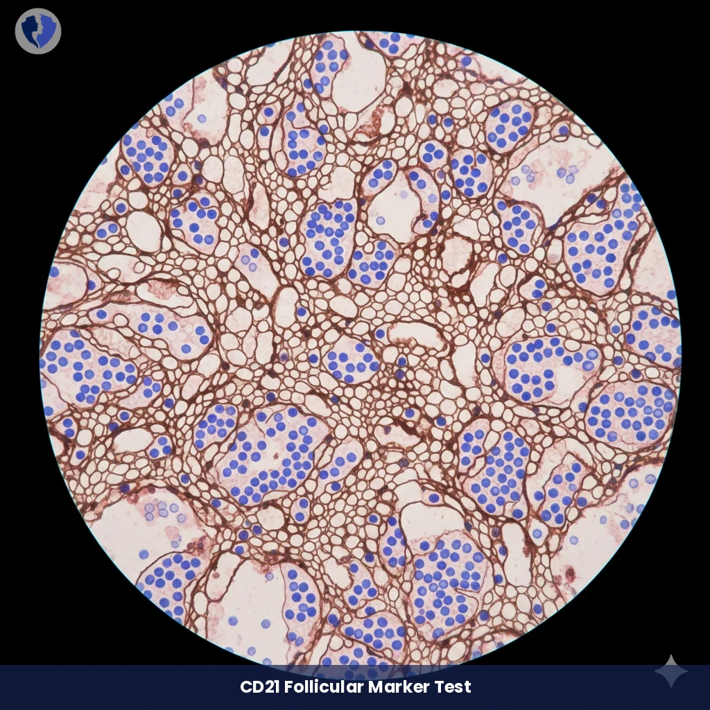 CD21 Lymphoid Architecture Test - Immunohistochemistry (IHC) for CD21