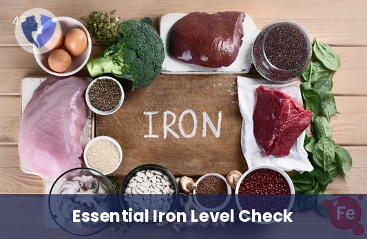 Iron Level Check - Iron (Fe) Level Test