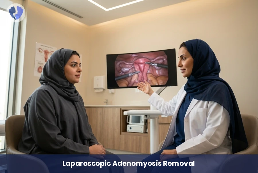 Effective Relief from Uterine Adenomyosis - Laparoscopic Adenomyomectomy