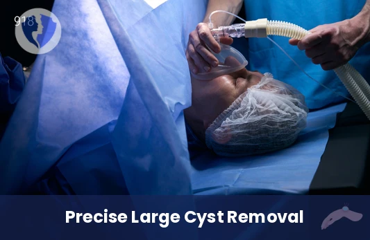 Large Sebaceous Cyst Removal