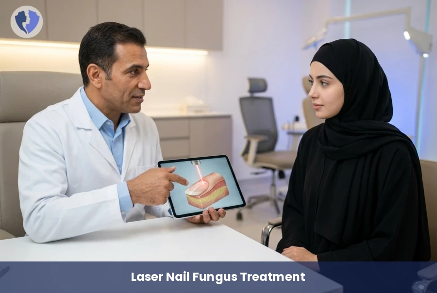 Effective Laser Nail Fungus Treatment - Laser Therapy for Onychomycosis (Nd:YAG)