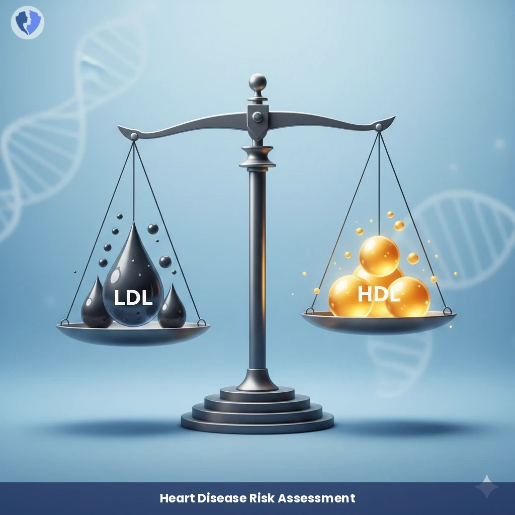 Arterial Health Ratio (LDL/HDL) - LDL to HDL Cholesterol Ratio