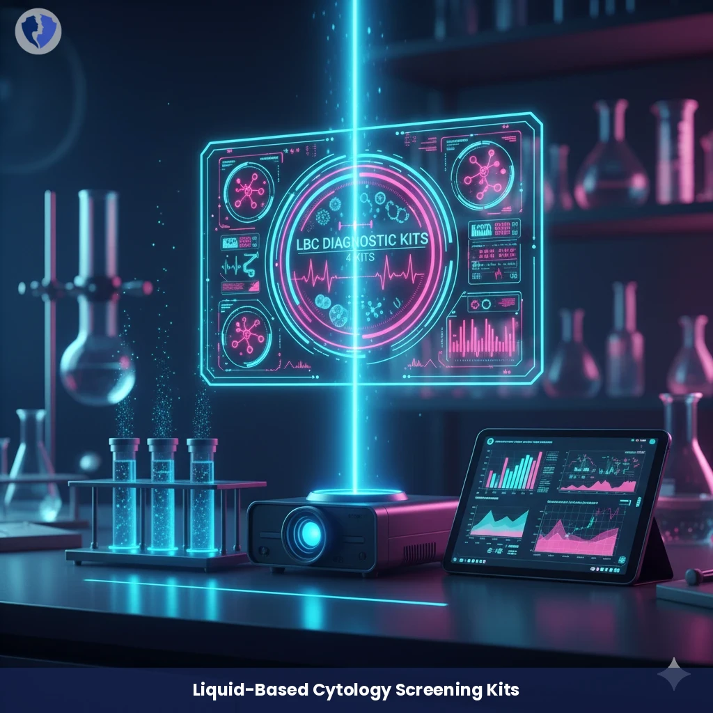 Advanced Cervical Pap Smear - Liquid-Based Cytology (LBC) - 4 Kits