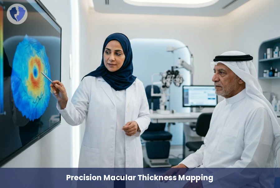 Precise Macular Thickness Mapping - Macular Thickness Mapping and Volume Analysis (OCT)