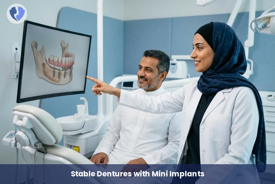 Stability with Mini Dental Implants - Mini Dental Implants Procedure (MDI)