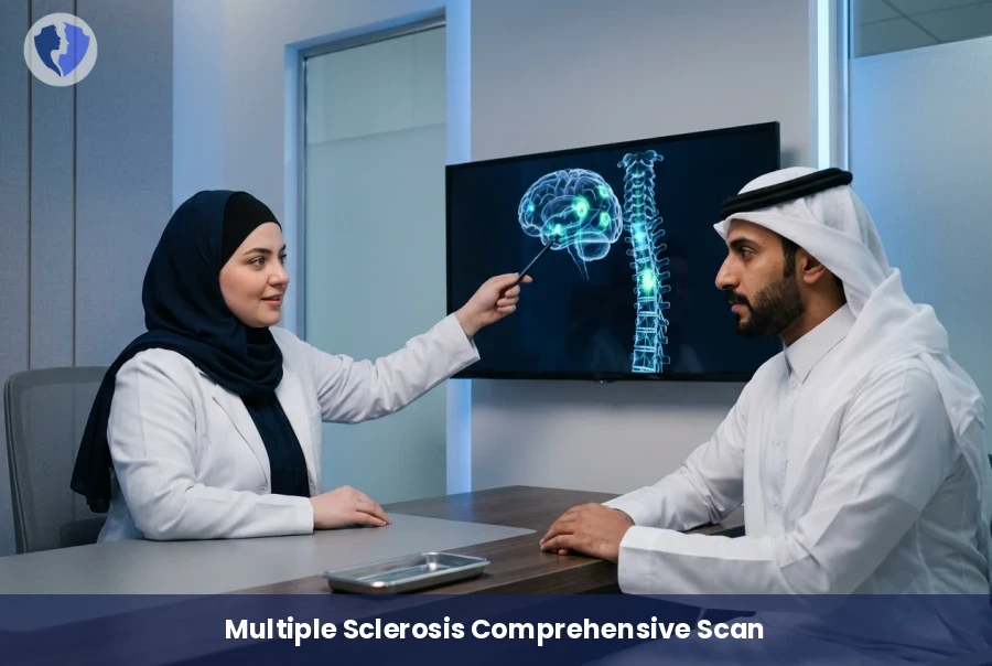 Accurate MS Diagnosis and Monitoring - MRI Brain and Total Spine (MS Protocol)