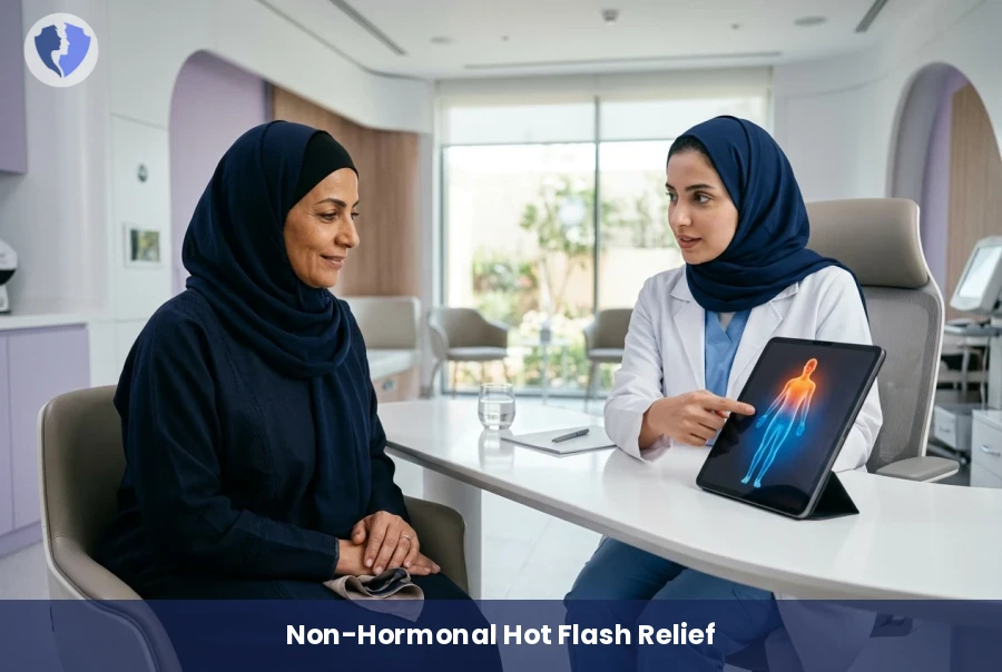 Safe Hot Flashes Relief - Non-hormonal Pharmacological Management of Hot Flashes