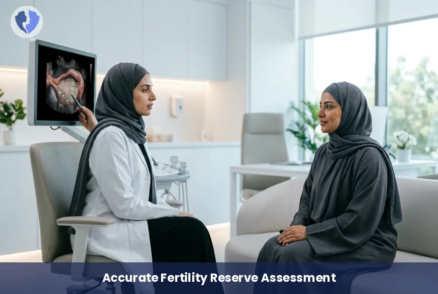 Comprehensive Ovarian Reserve and Fertility Assessment Package - Ovarian Reserve Assessment (AMH & AFC)