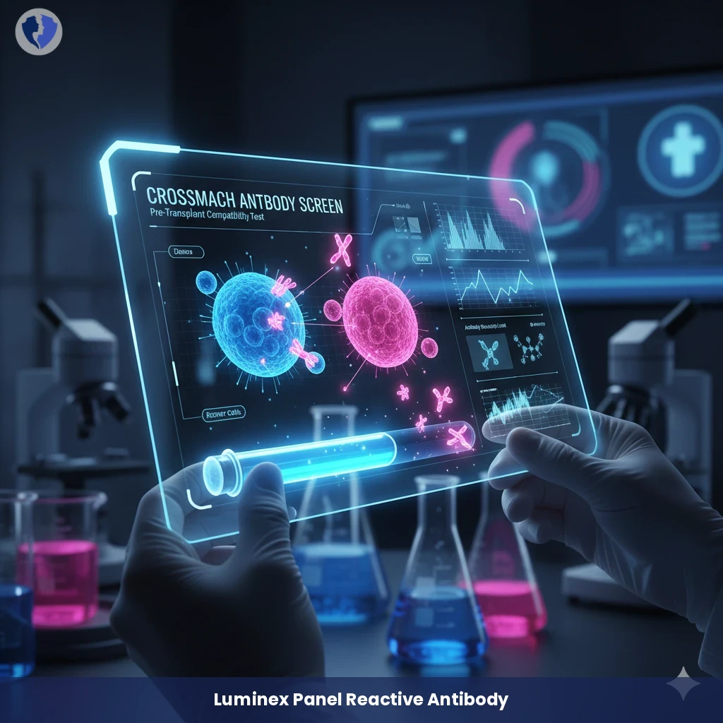Pre-Transplant Antibody Screening - Panel Reactive Antibody (PRA) Test, Luminex