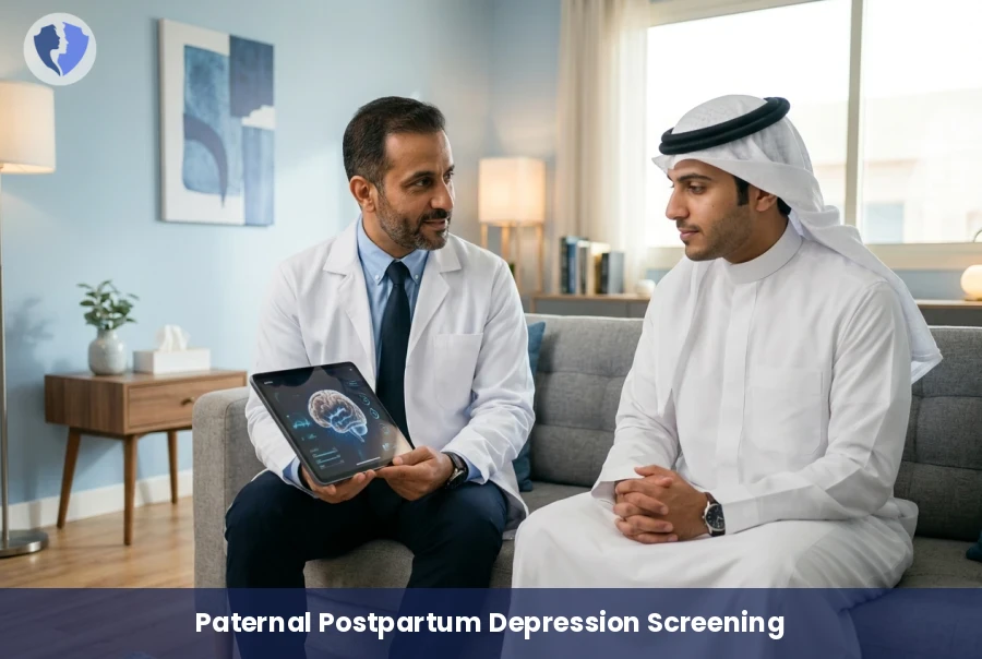 Father's Postpartum Mental Wellness - Paternal Postpartum Depression Screening (EPDS)
