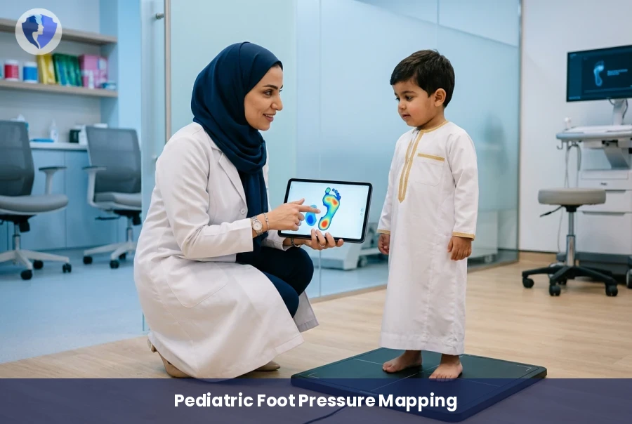 Precise Foot Pressure Mapping for Kids - Pedobarographic Foot Pressure Mapping for Late Walkers