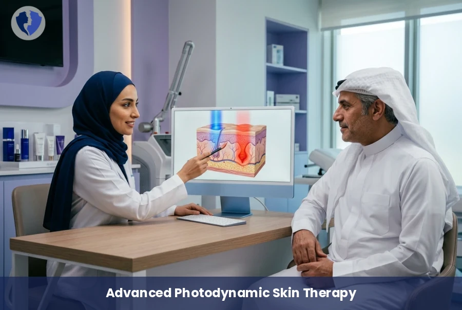 Advanced Skin Renewal with PDT - Photodynamic Therapy (PDT) Session